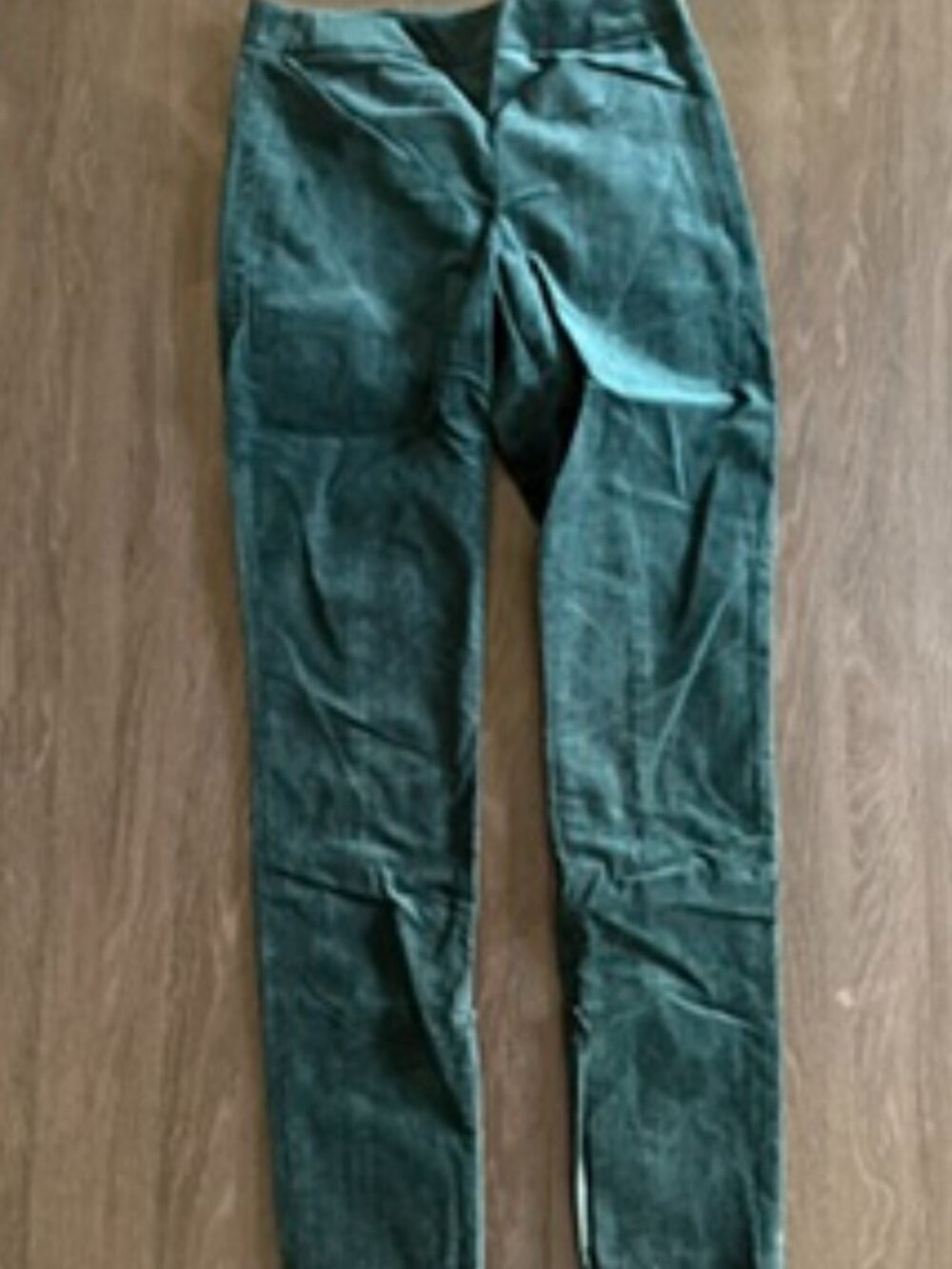 Dark Green Velvet Theory Pants Sz 4